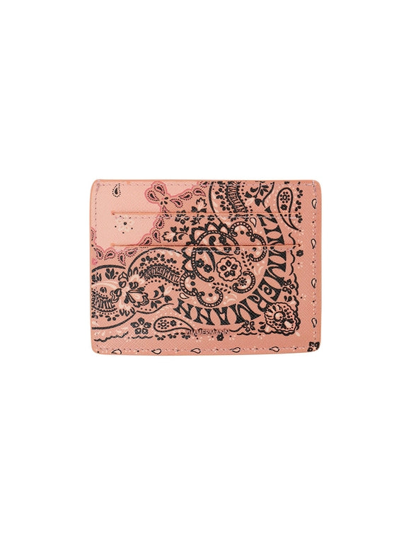 Printed Leather Cardholder