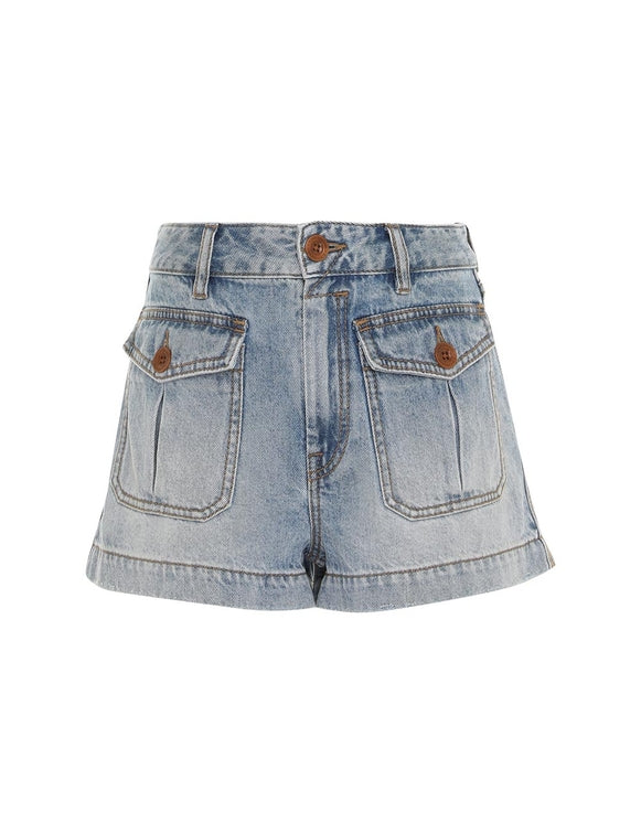 Denim Mini Short
