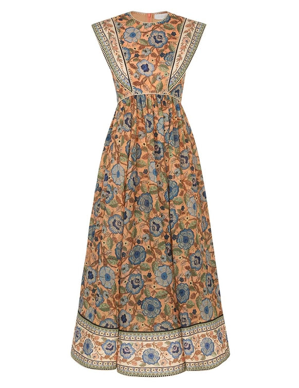 Junie Spliced Midi Dress