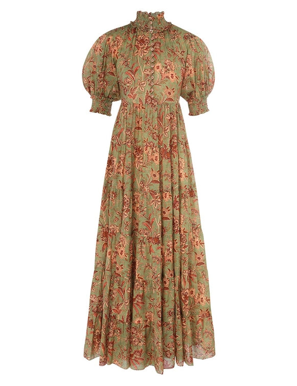 Junie Tiered Swing Maxi Dress