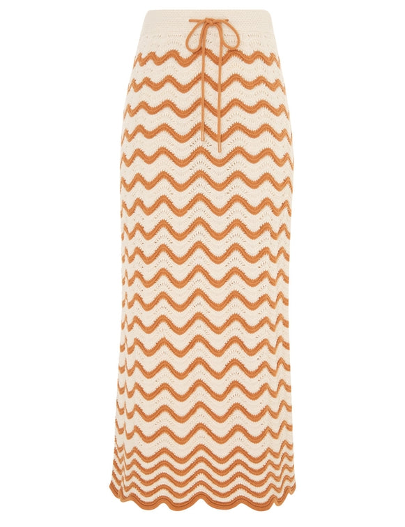 Junie Textured Knit Skirt