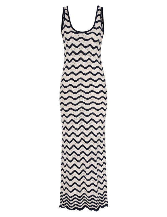 Junie Textured Knit Tank Dress