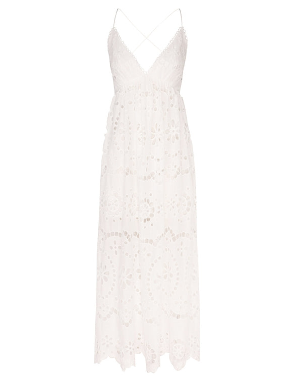 Lexi Embroidered Slip Dress