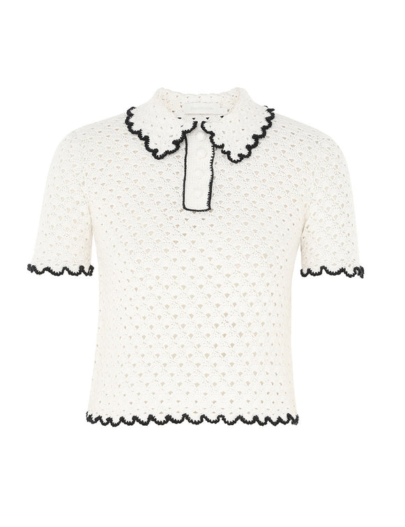 Halliday Scallop Polo