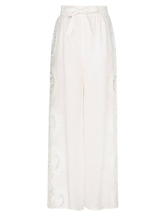 Halliday Lace Flower Pant