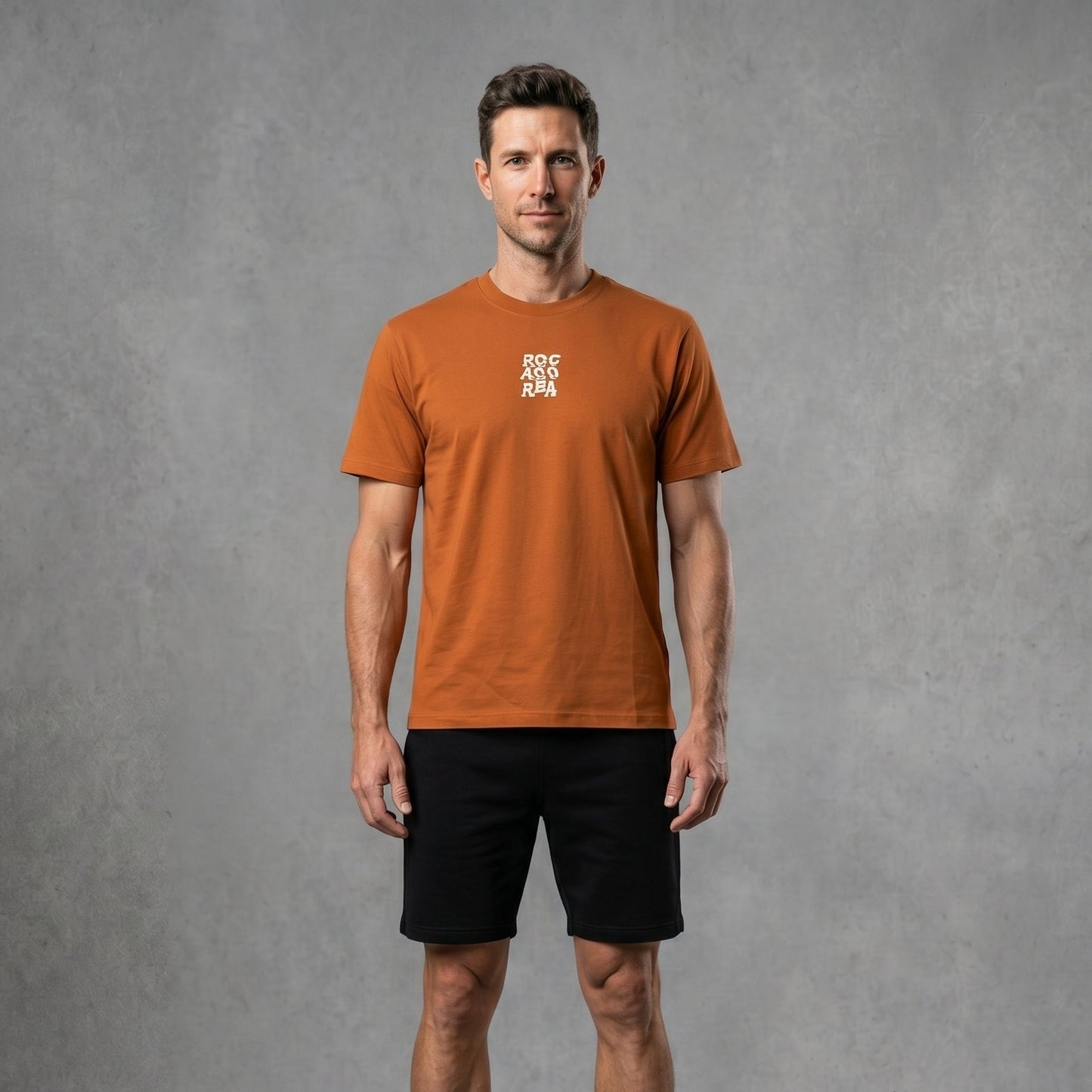 Groovy Mallorca Lighthouse T-Shirt Rust