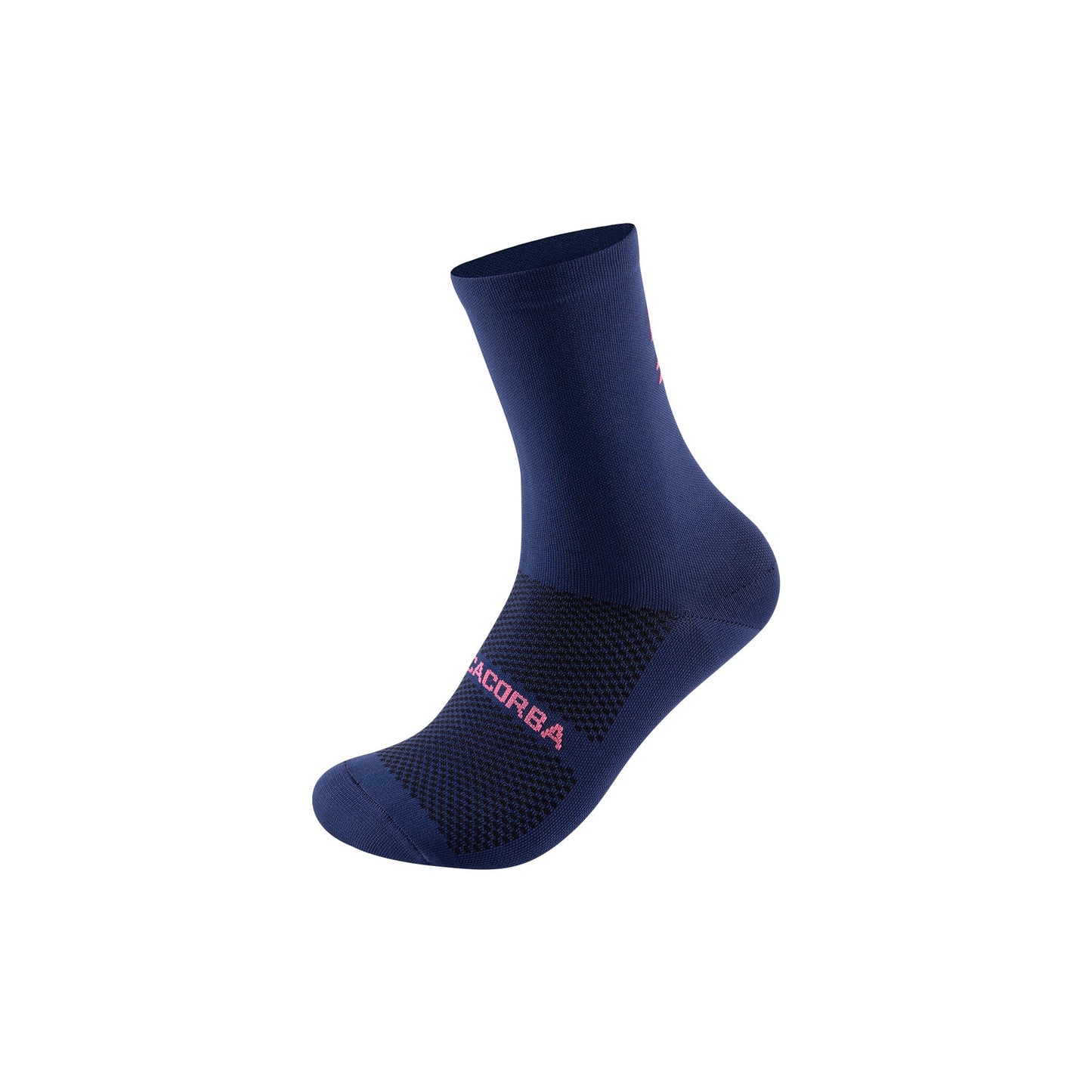 Race Socks Navy Pink 2.0