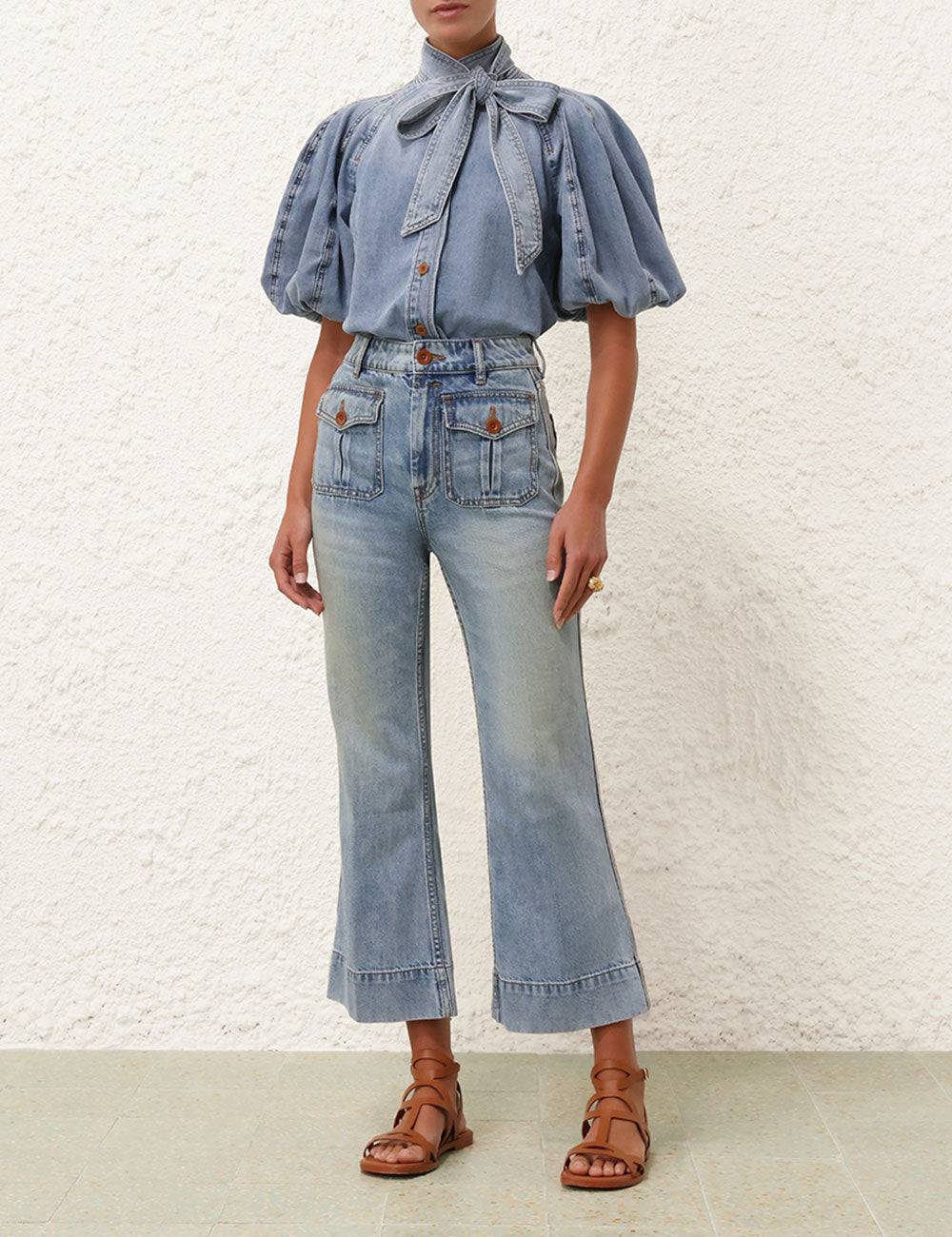 Lantern Sleeve Shirt