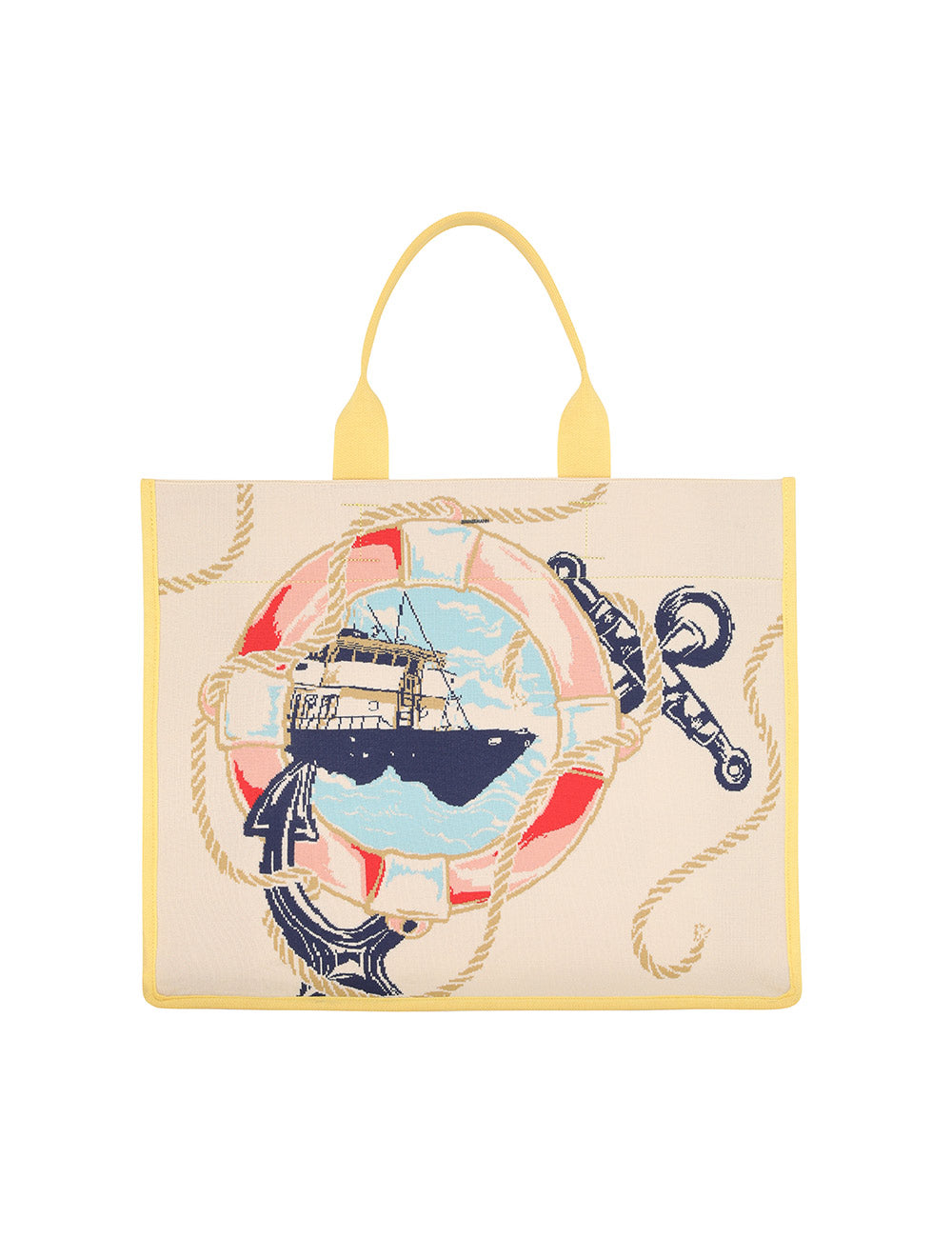 Large Jacquard Tote