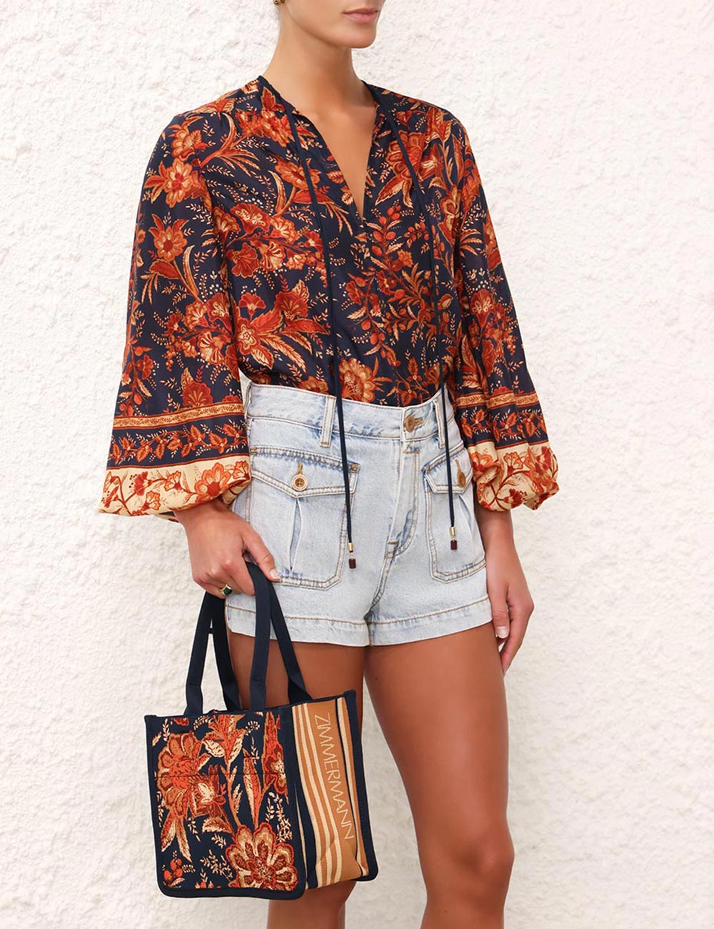 Small Jacquard Tote