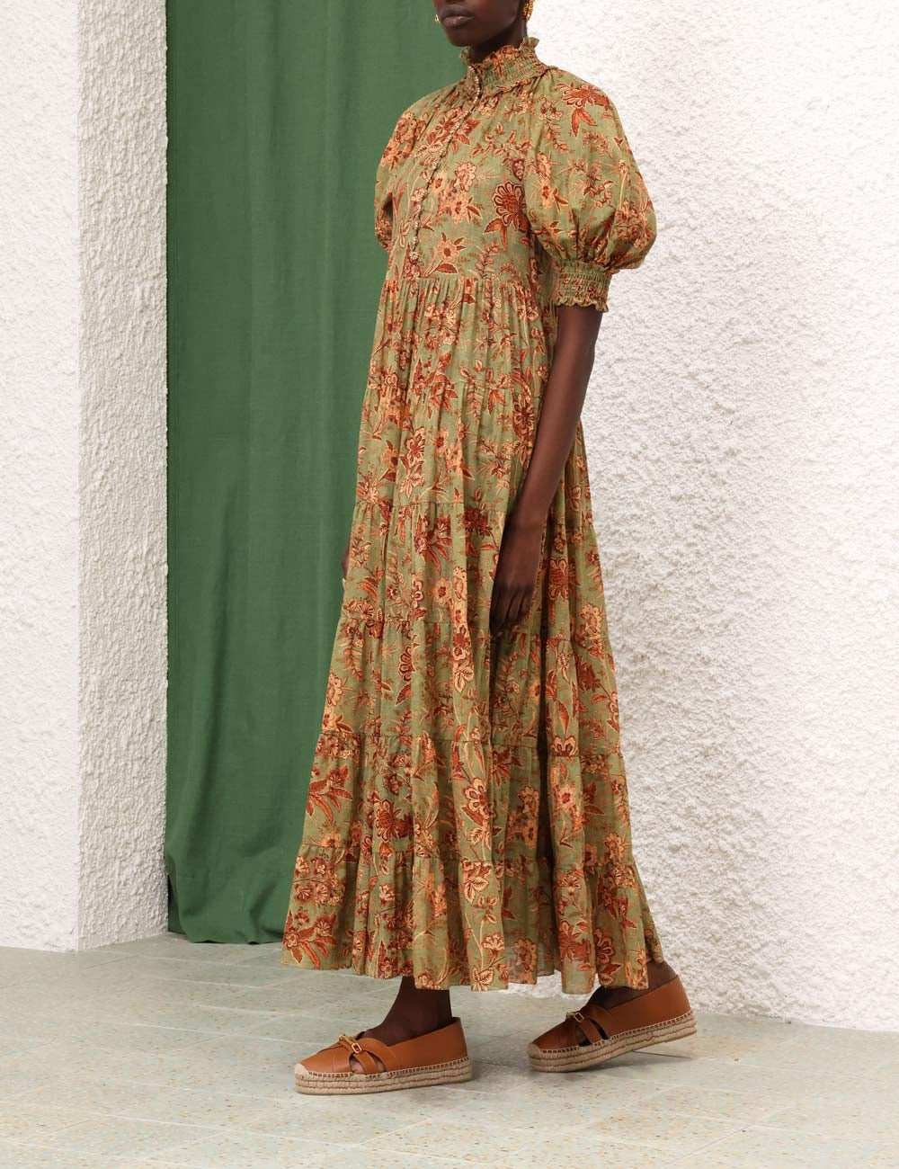Junie Tiered Swing Maxi Dress