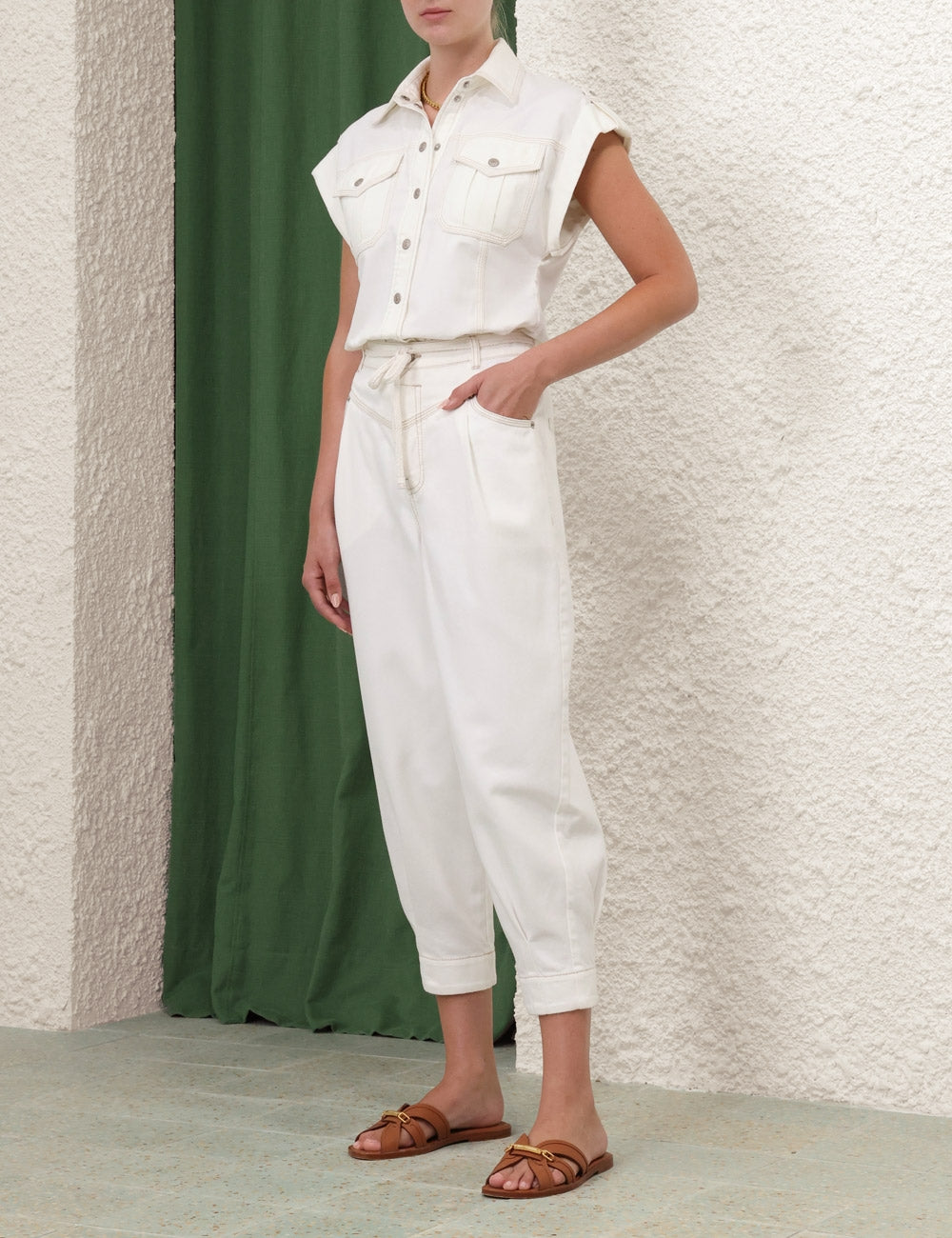Junie Denim Utility Shirt