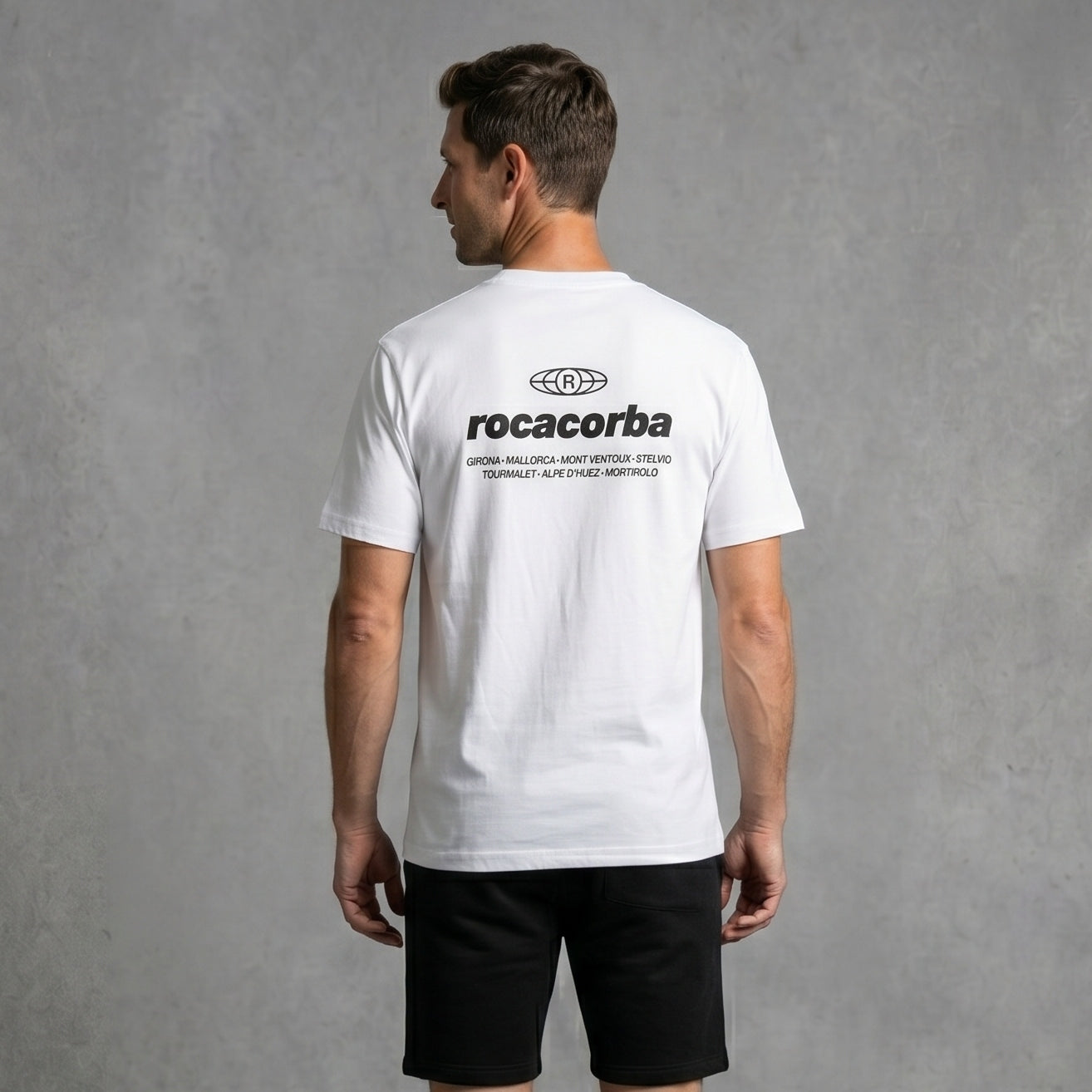 Rocacorba World Climbs T-Shirt White
