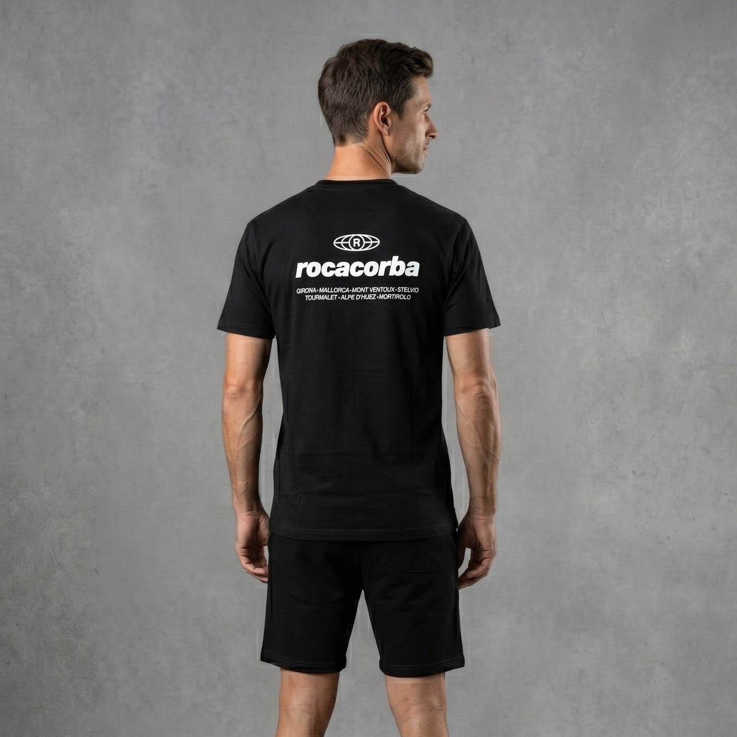 Rocacorba World Climbs T-Shirt Black