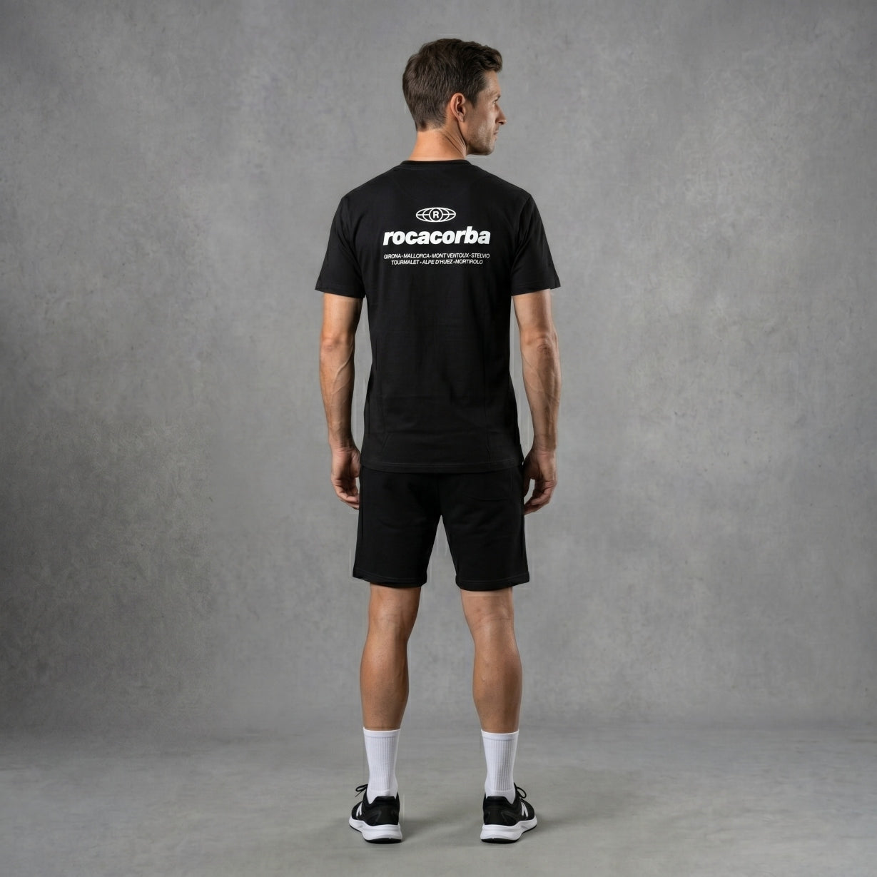 Rocacorba World Climbs T-Shirt Black