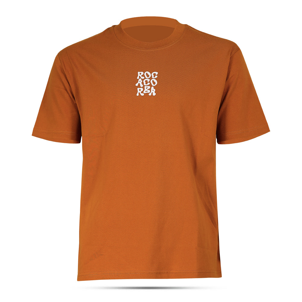 Groovy Mallorca Lighthouse T-Shirt Rust