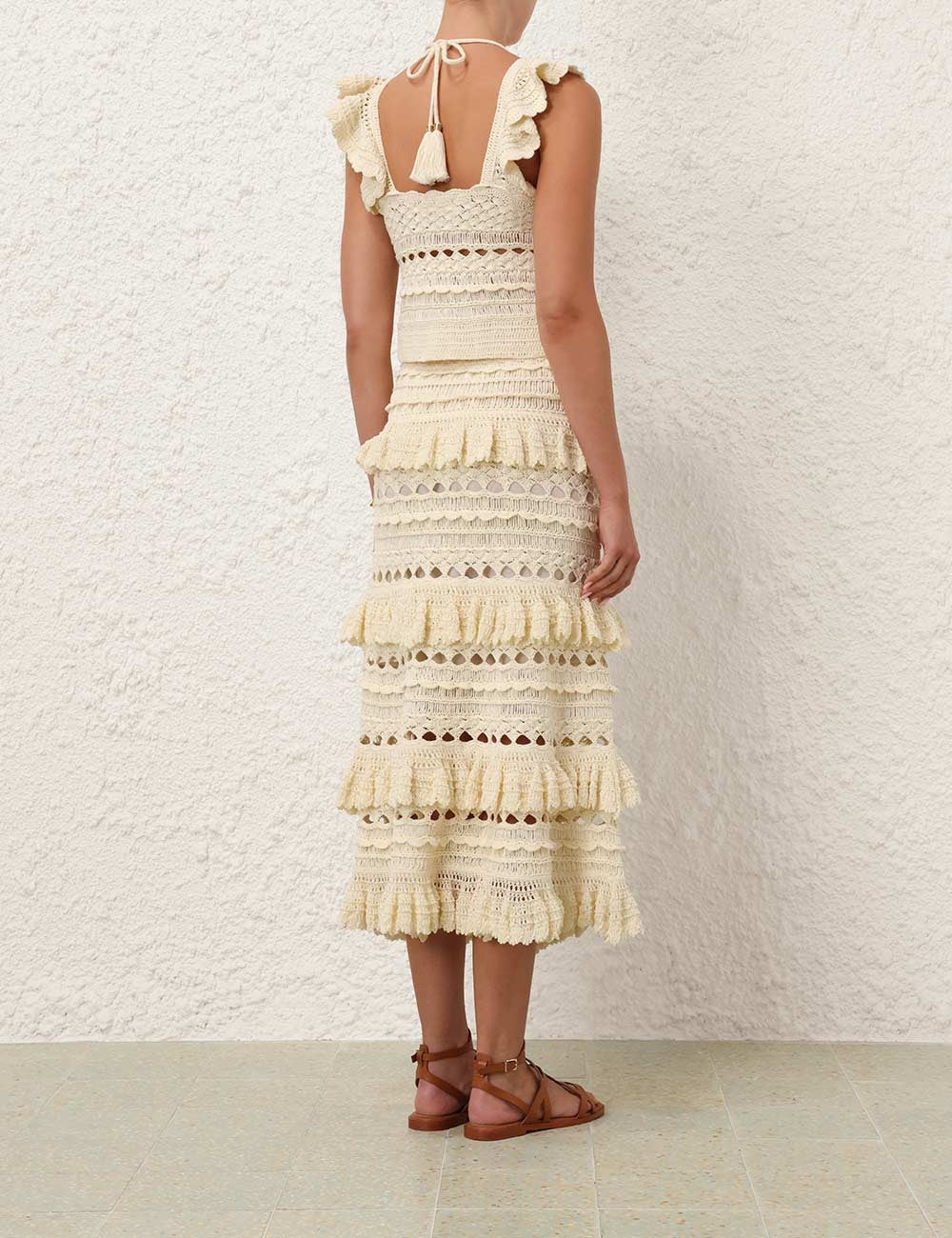 Waverly Crochet Halter Tank