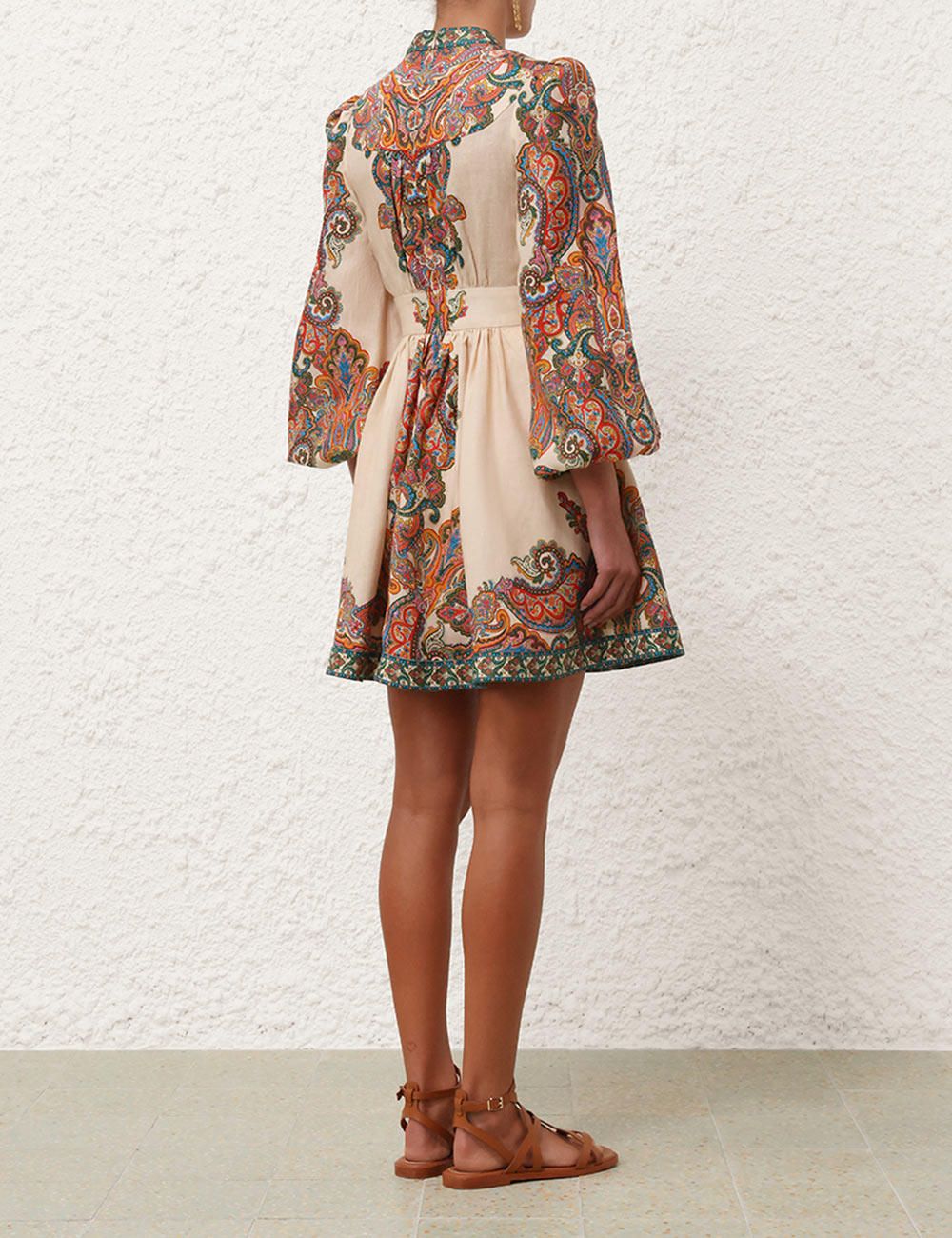 Ottie Plunge Mini Dress
