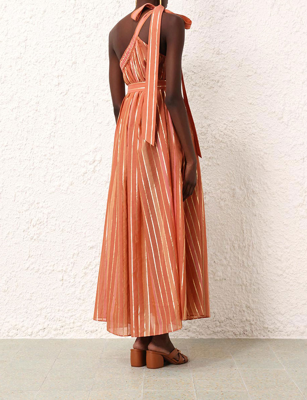 Junie Asymmetric Midi Dress