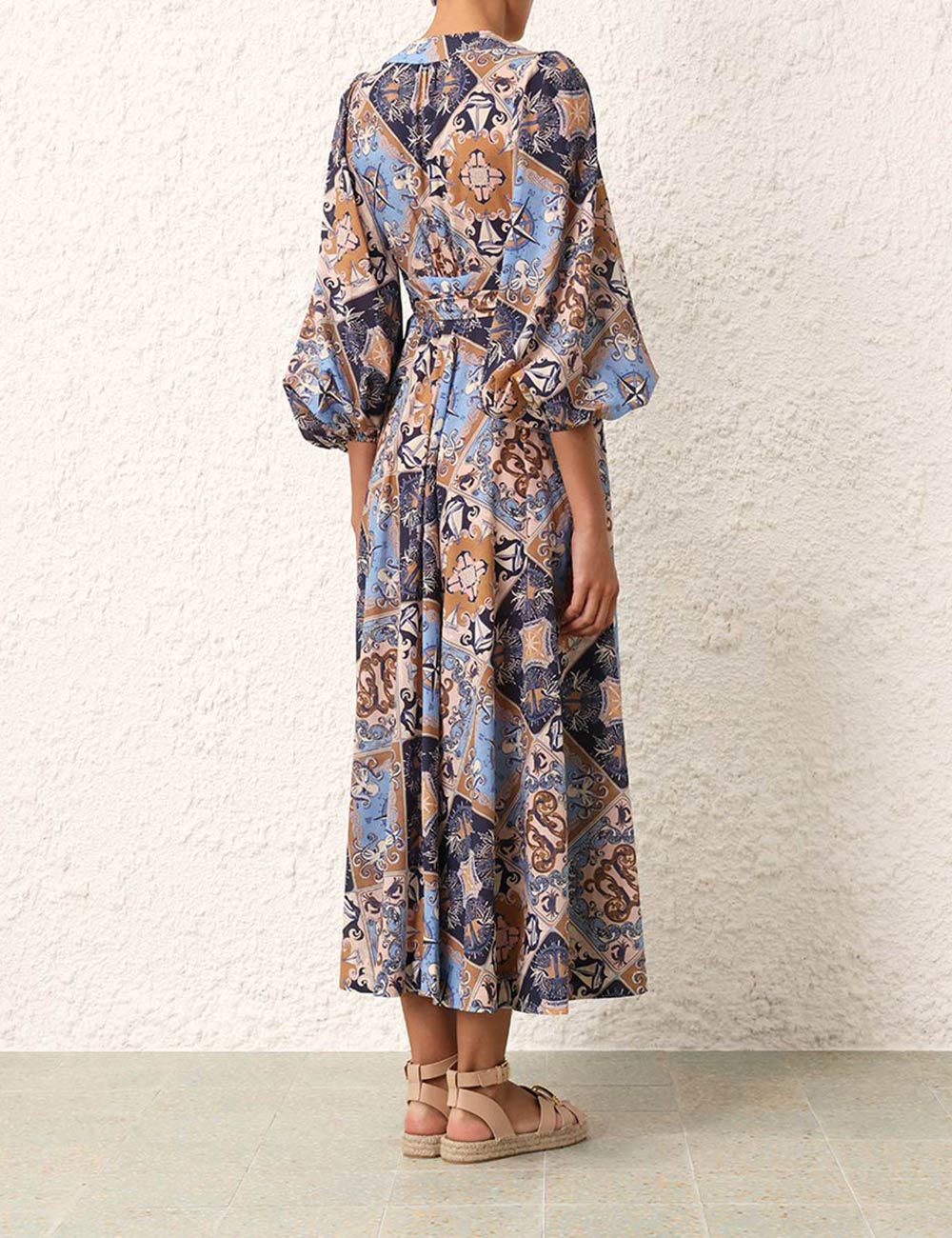 Alight Wrap Midi Dress