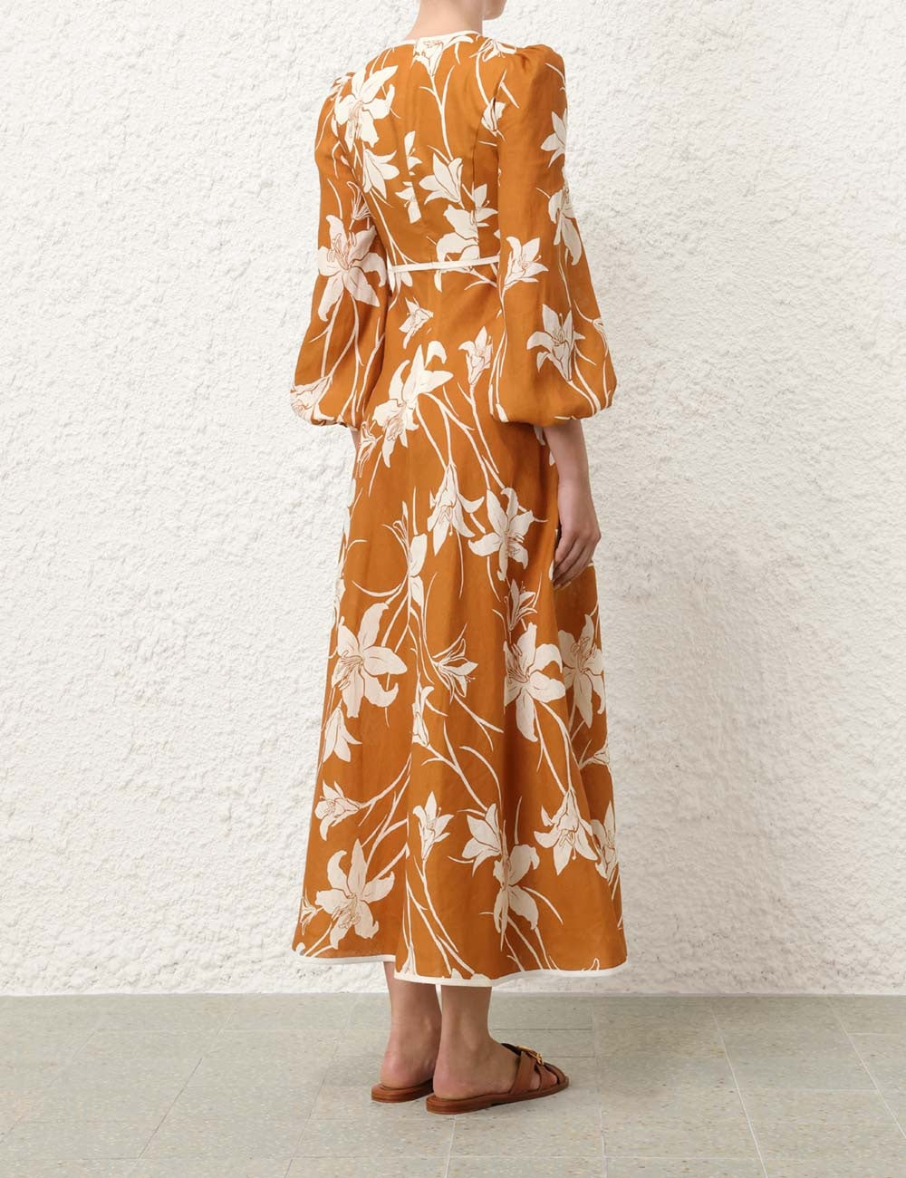Acadian High Neck Dress