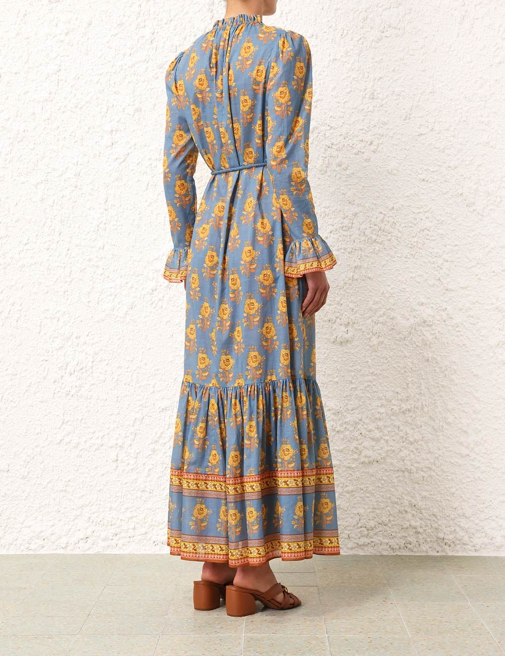 Junie Frill Midi Dress