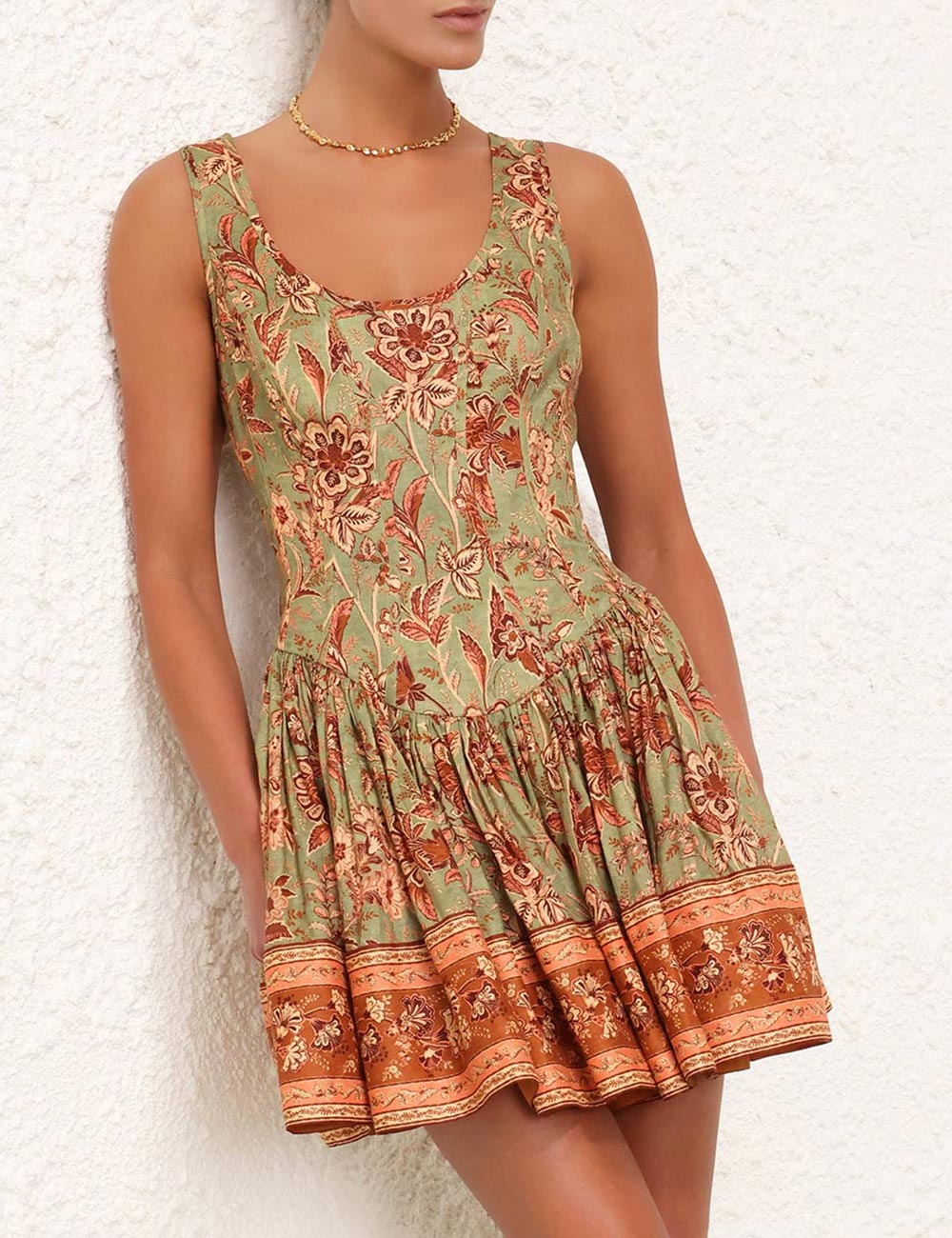 Junie Panelled Mini Dress