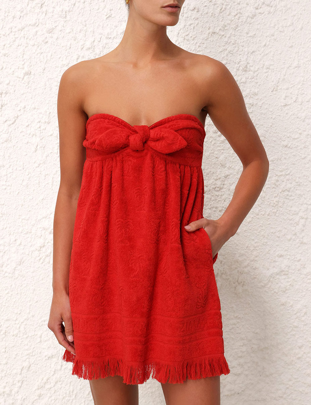 Alight Toweling Mini Dress