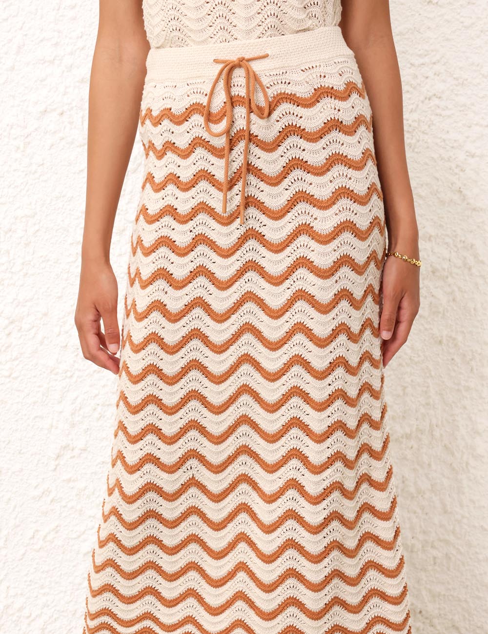 Junie Textured Knit Skirt