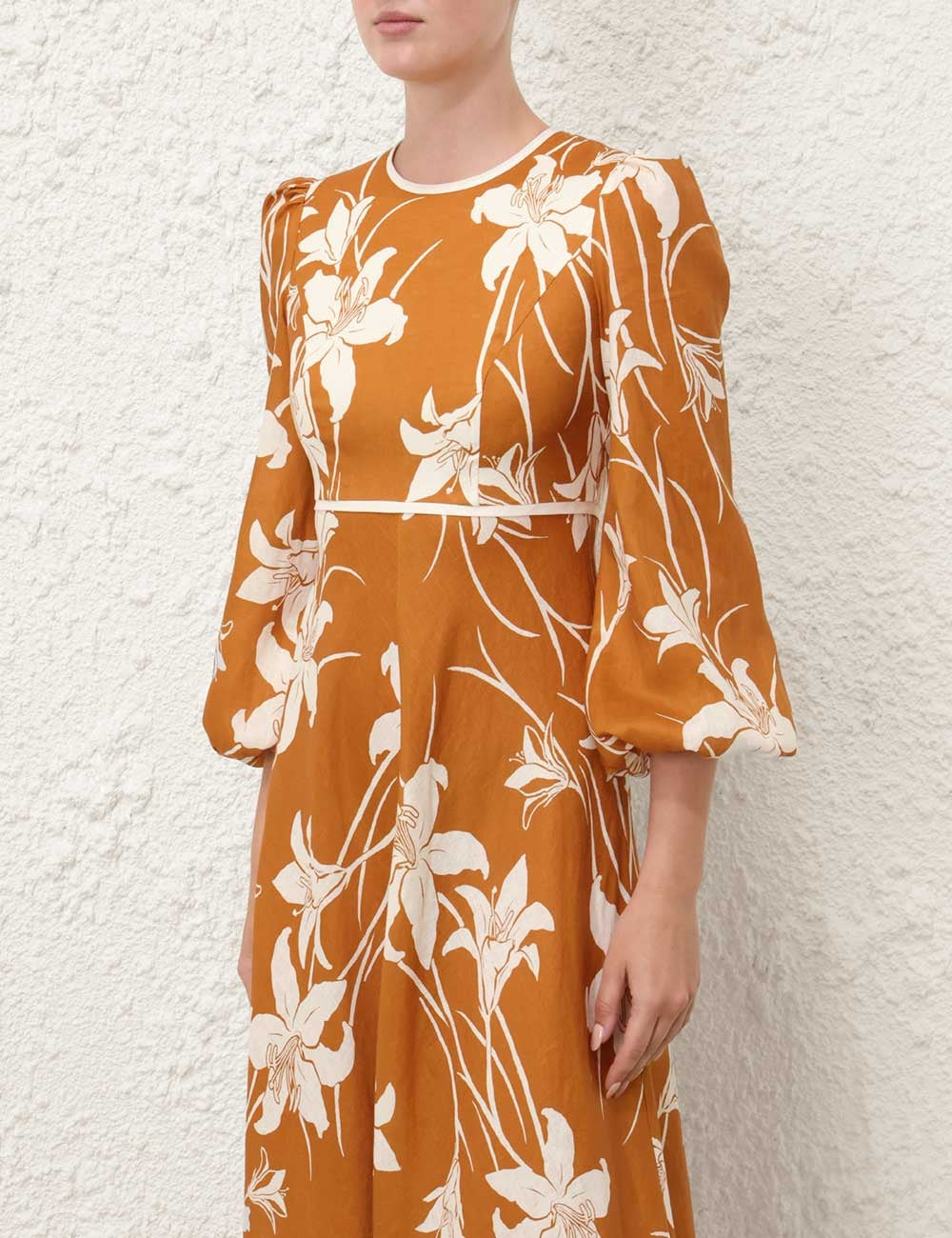 Acadian High Neck Dress