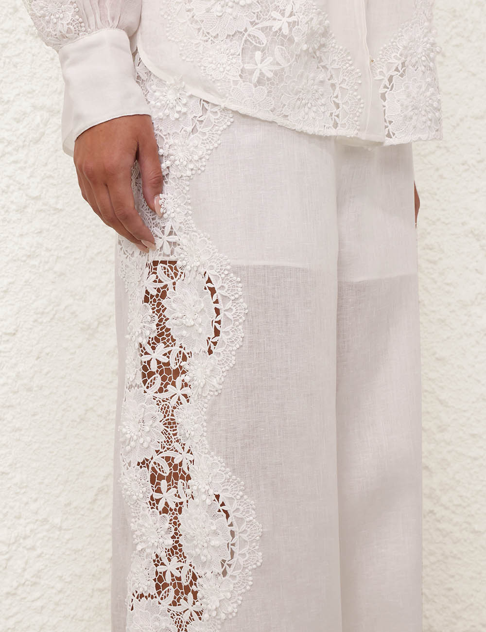 Halliday Lace Flower Pant