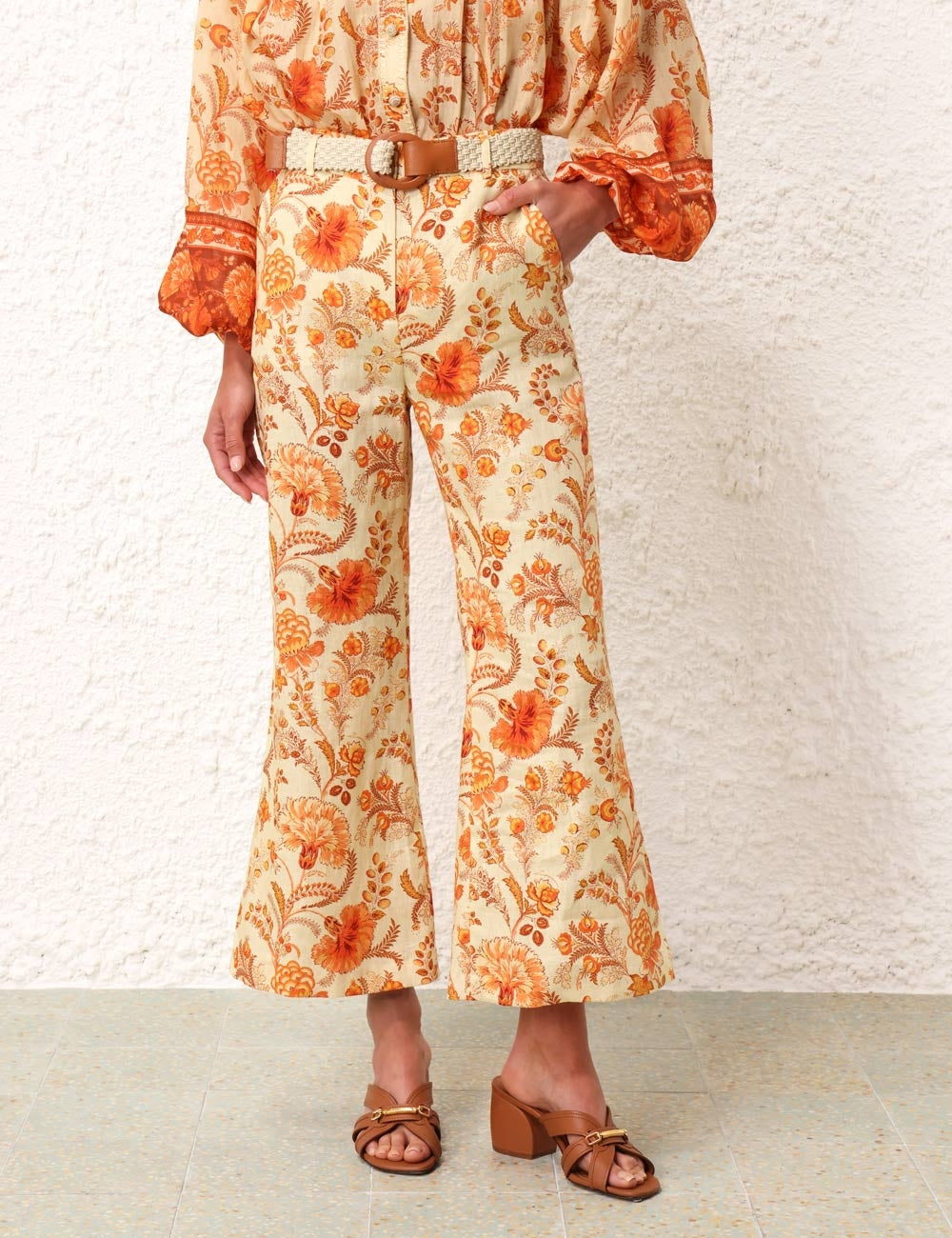 Junie Crop Flared Pant