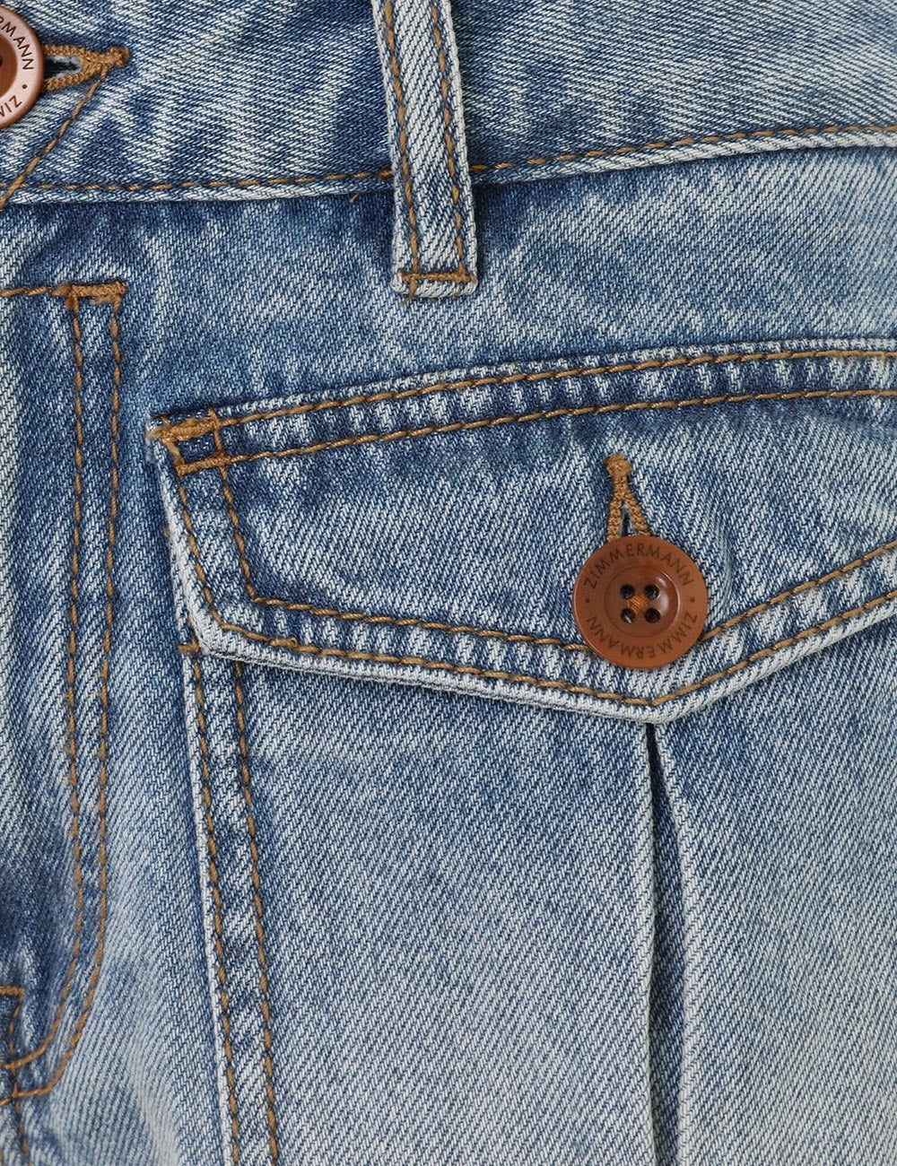 Denim Mini Short