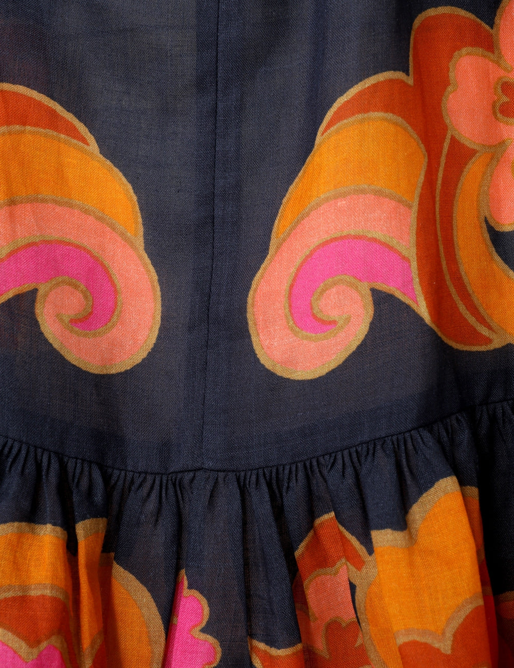 Acadian Lantern Mini Dress