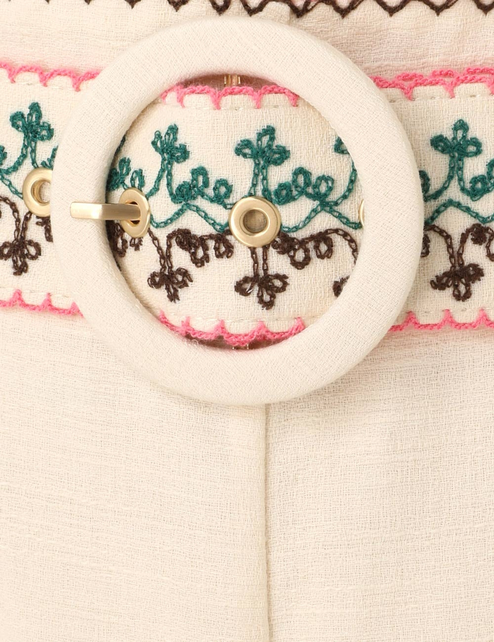 August Embroidered Short