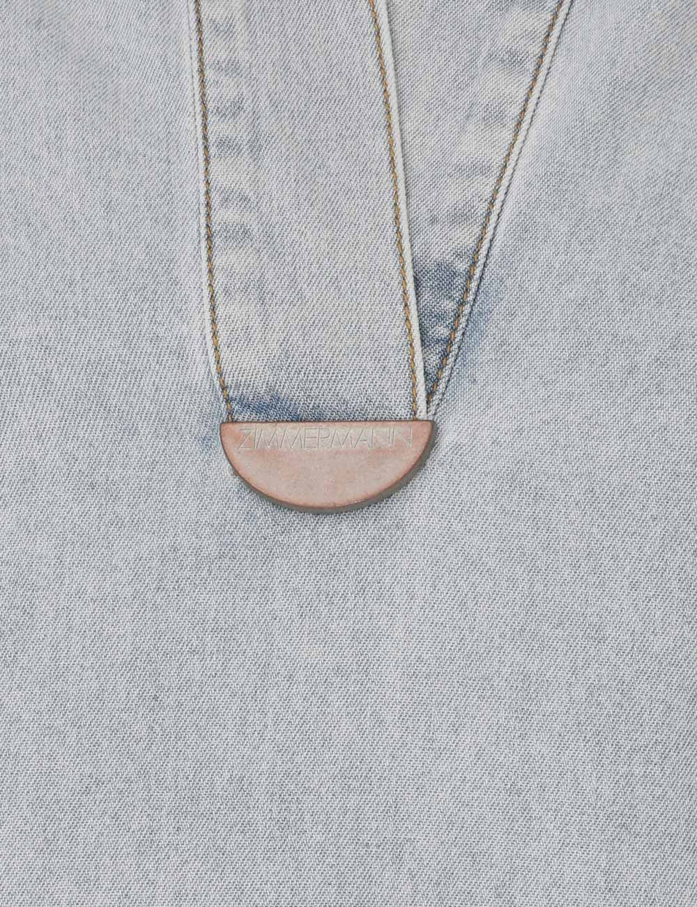 August Denim Tunic Dress