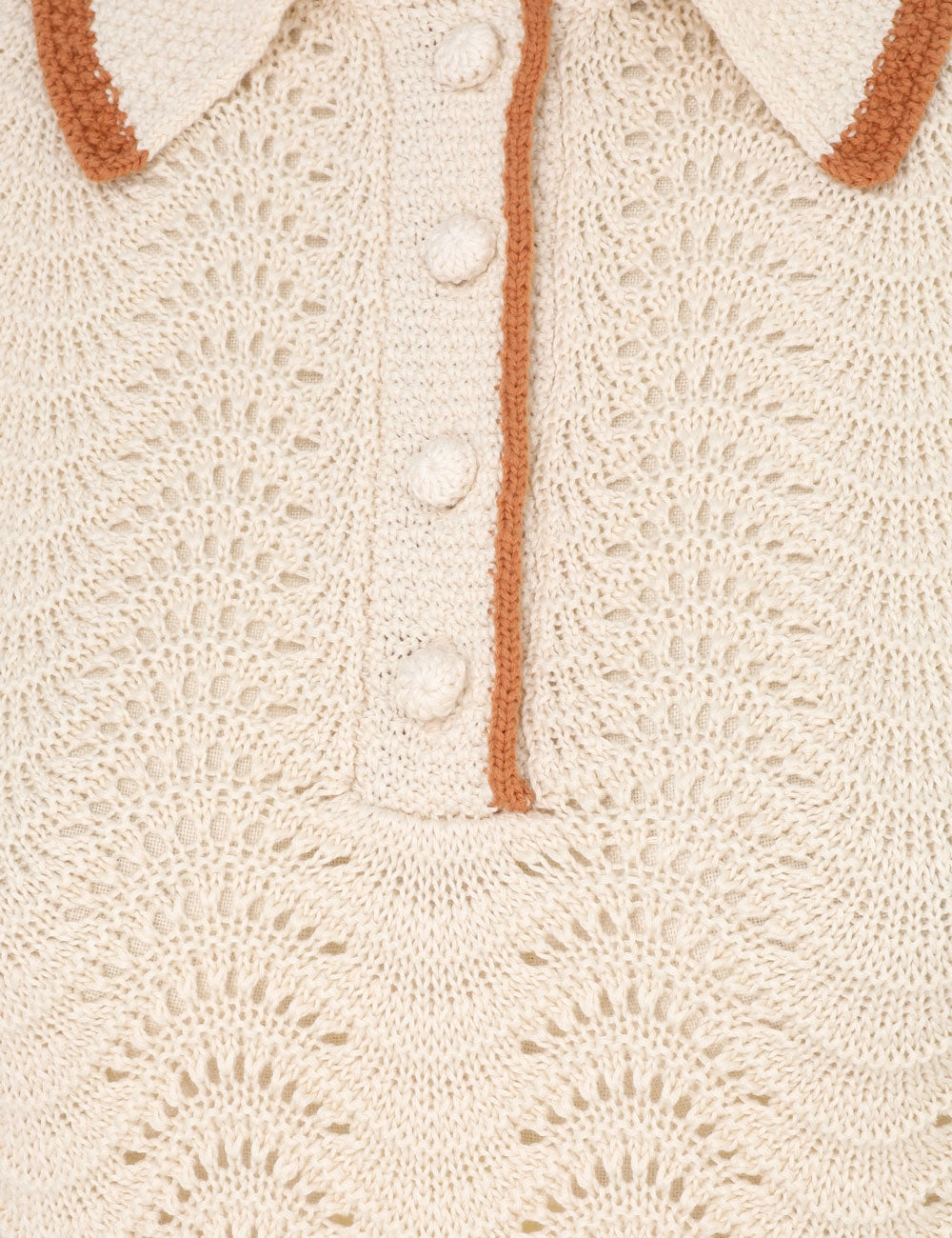 Junie Textured Knit Polo