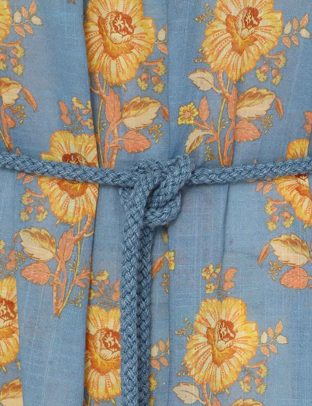 Junie Frill Midi Dress