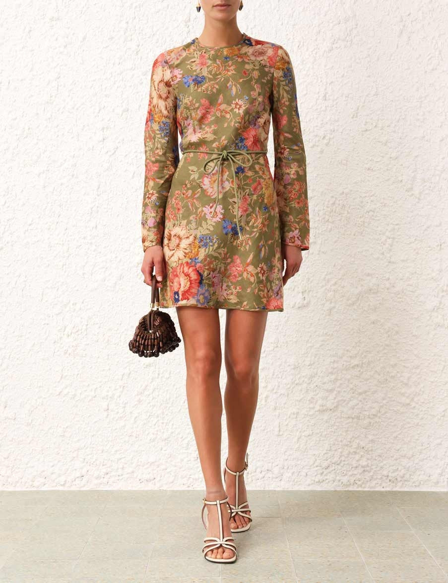 August Bias Mini Dress