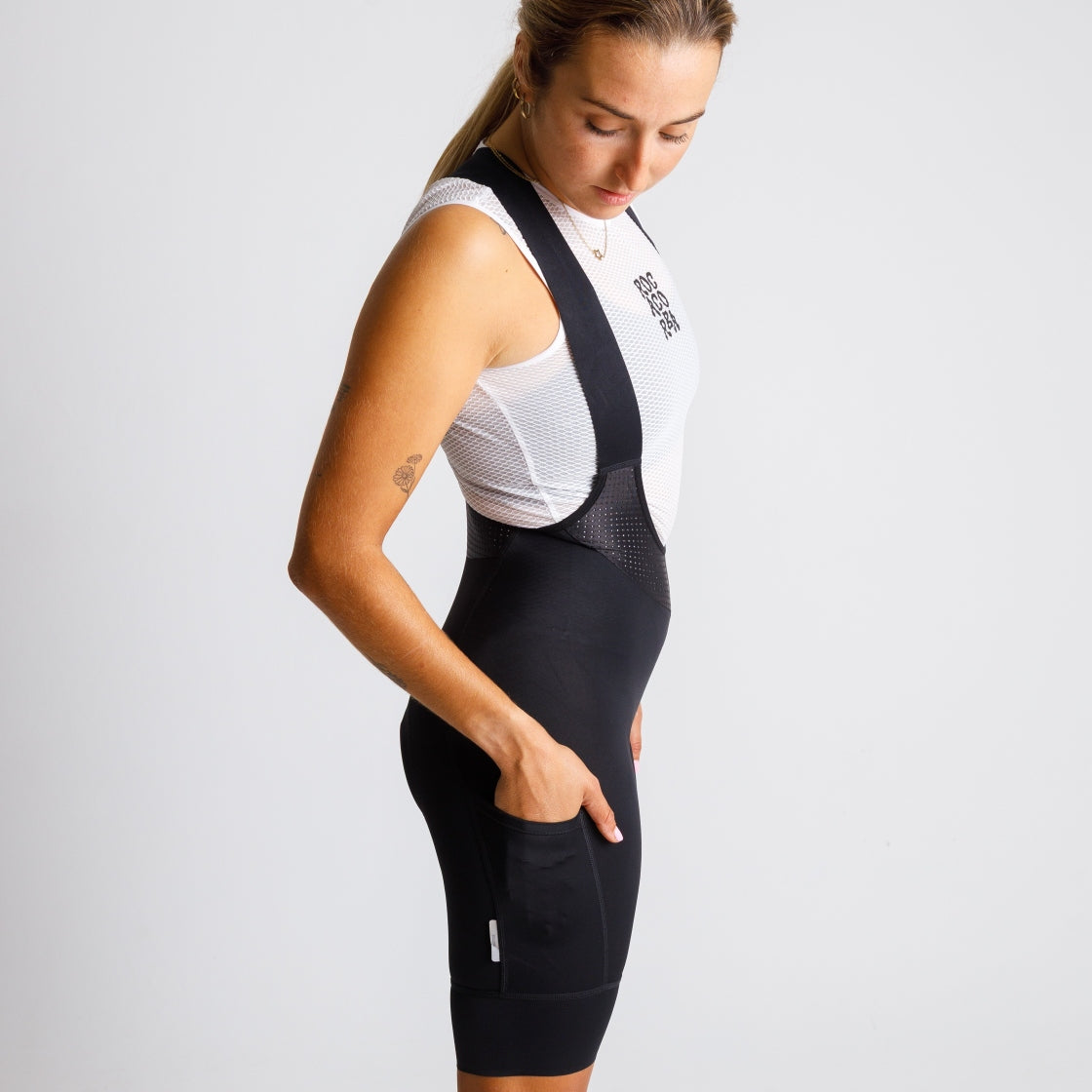 Women's Essential Bib Shorts Black