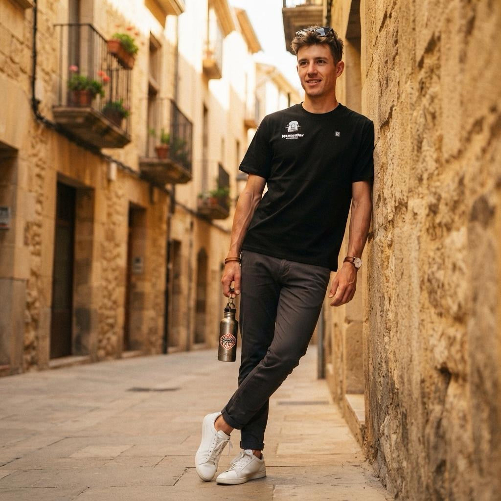 Mallorca Lighthouse Blackout T-Shirt